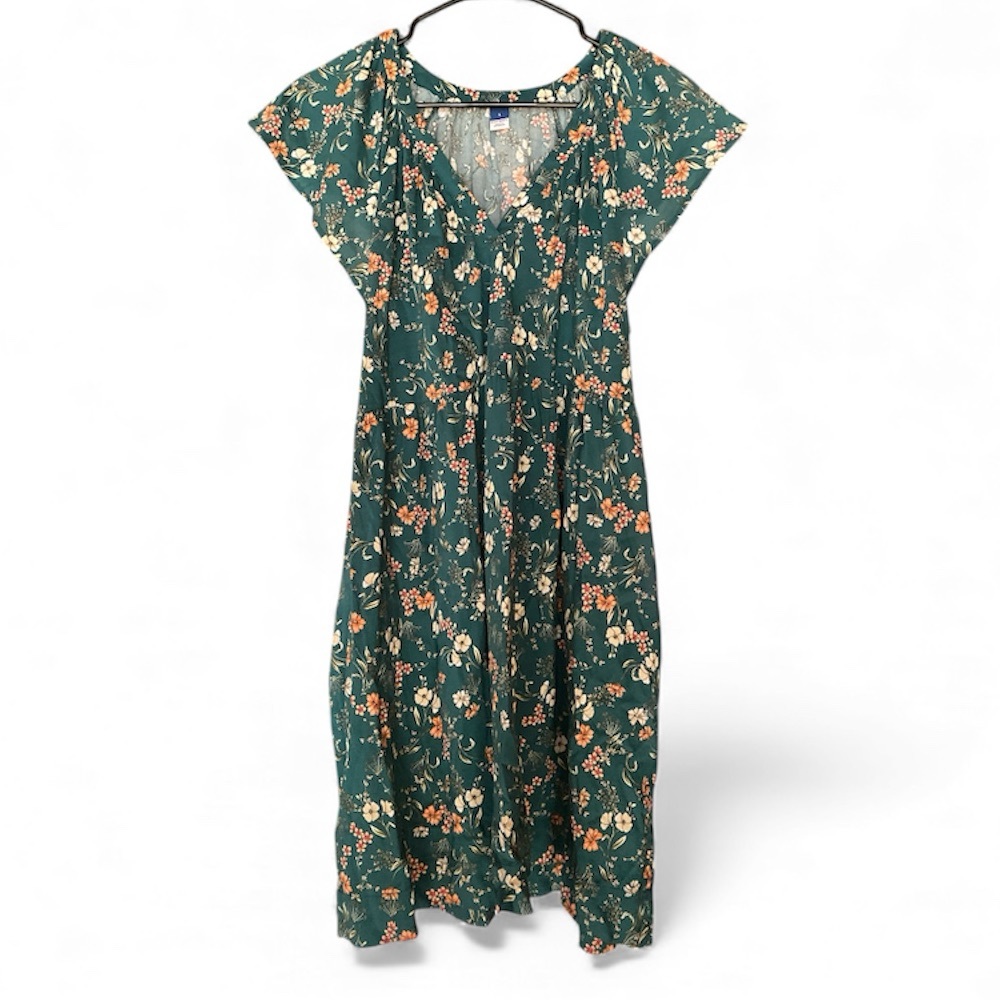 OLD NAVY Green Sundress Size Large